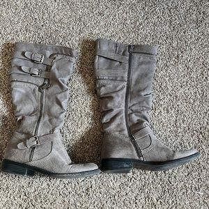 Grey Boots